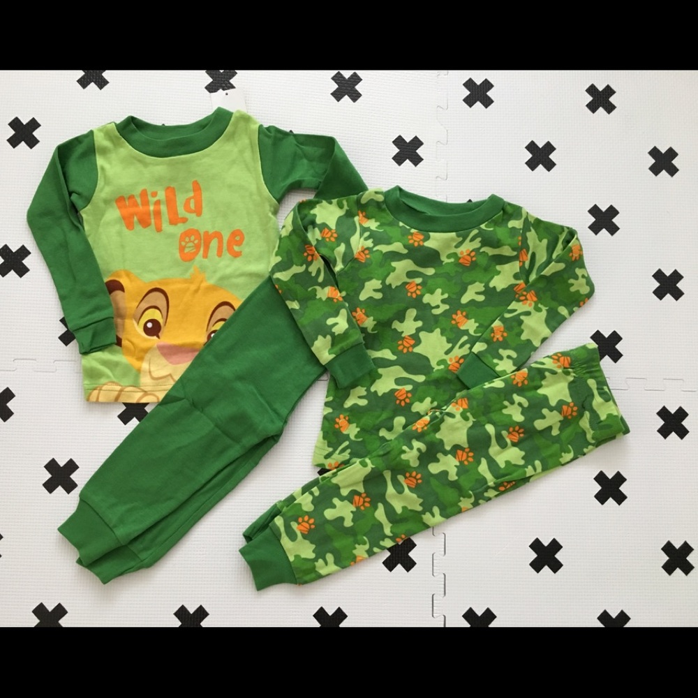 New Baby Pajamas Set Lion King 4 pc! 18 Months